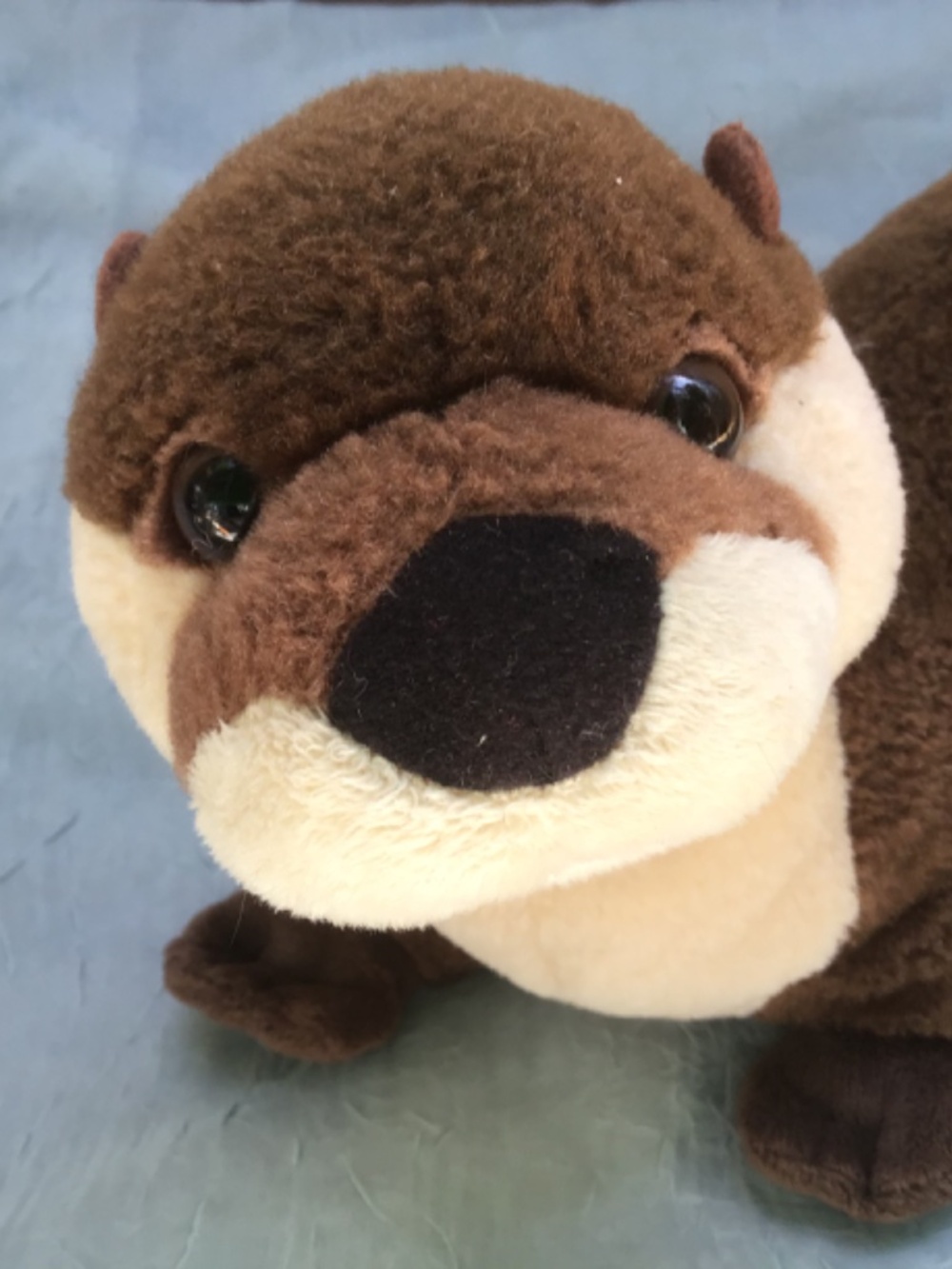 Realistic Otter (Like New) from Zoo &  Belly Down Goose Clean Stuffed Animals - Picture 2 of 11